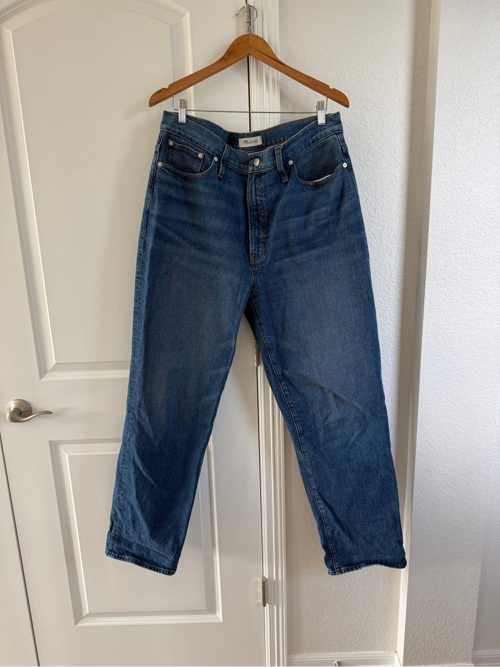 Madewell the perfect vintage straight jean 32 tall